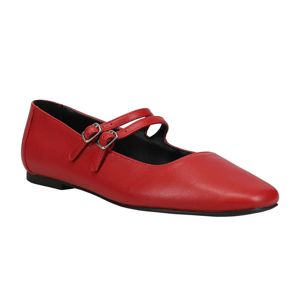 Alisah Mary Jane Slip On Flats