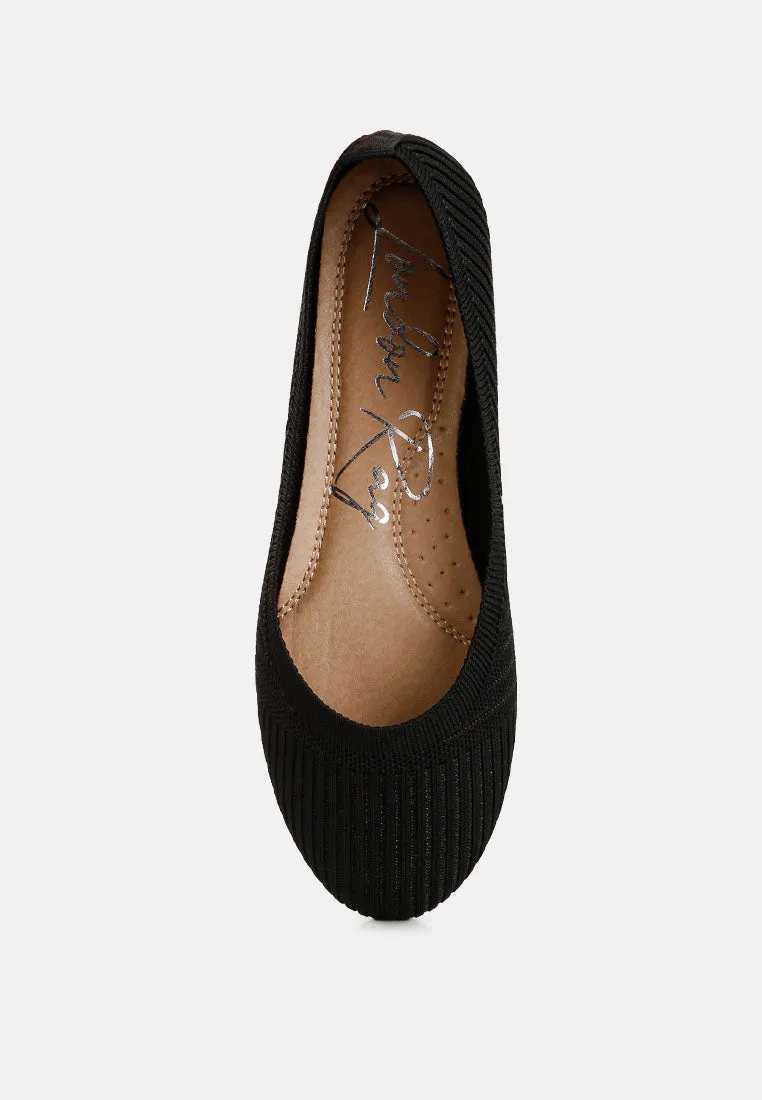 Ammie Solid Casual Ballet Flats