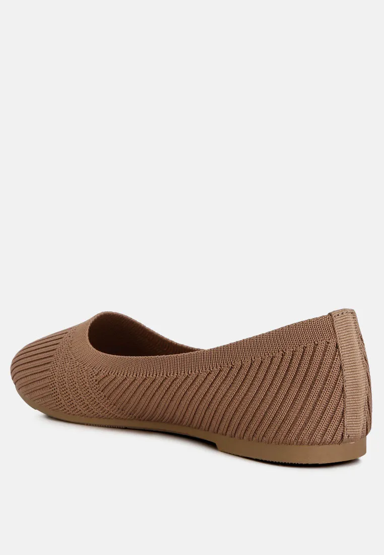 Ammie Solid Casual Ballet Flats