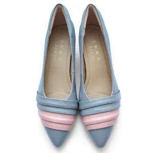 Anne Signature lambskin pumps with pleats