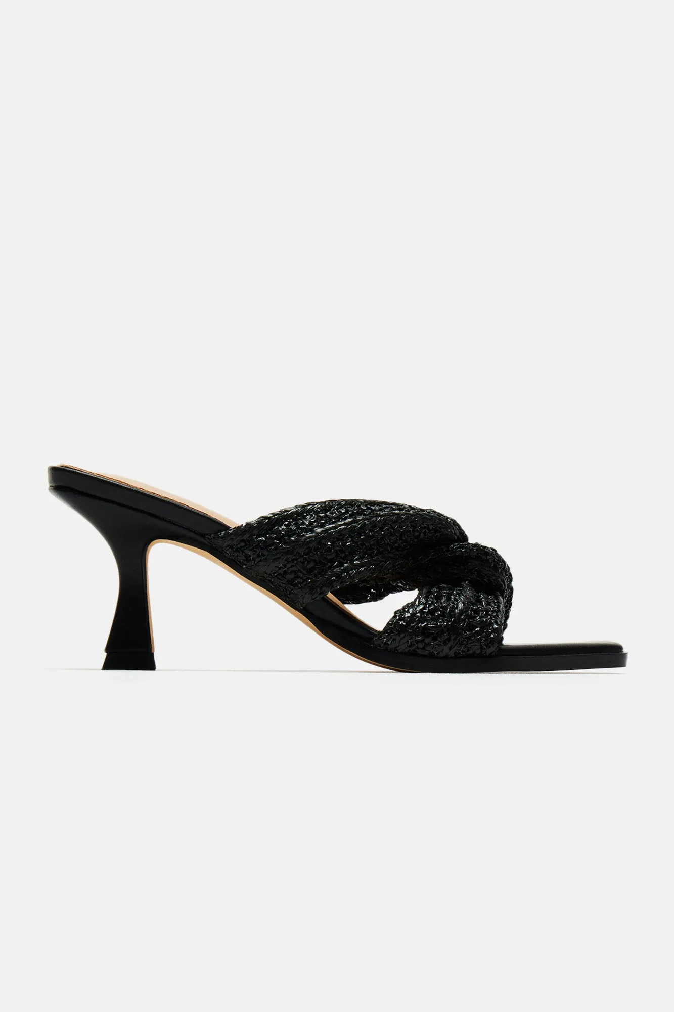 Another Vacation Kitten Heels - Black