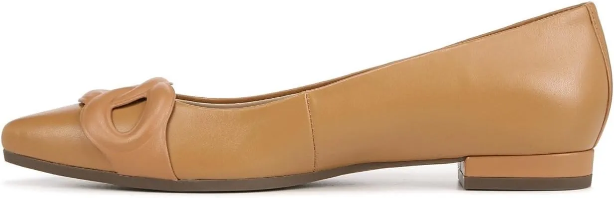 Arielle VIONIC ballet flats, Camel Nappa