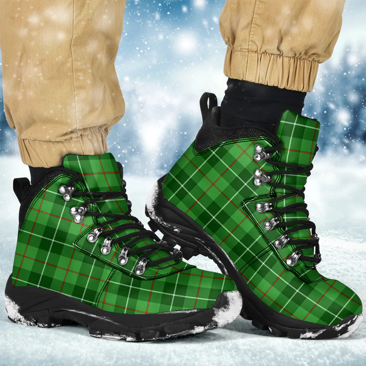 Boyle Tartan Alpine Boots