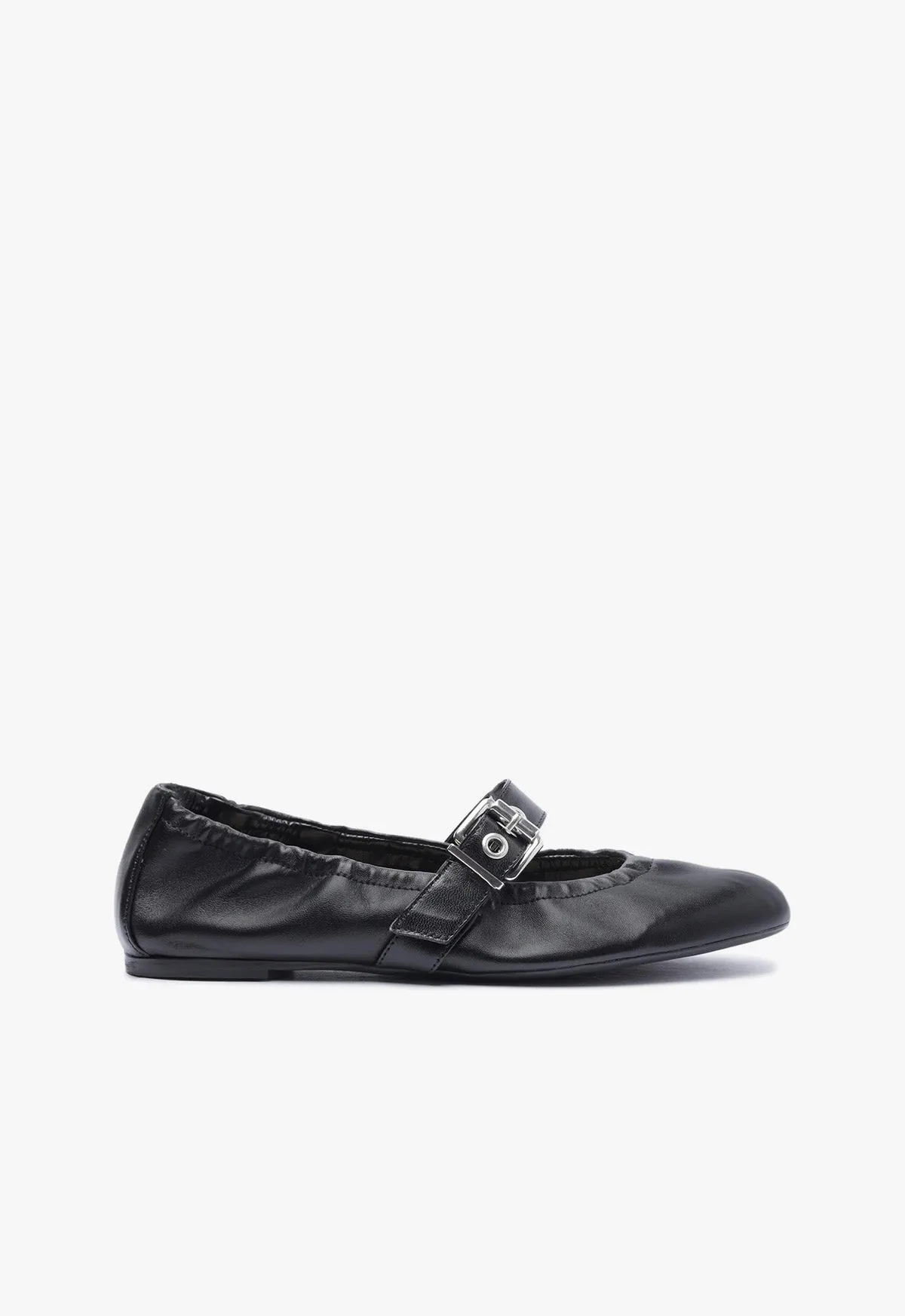 Calita Nappa Leather Flat