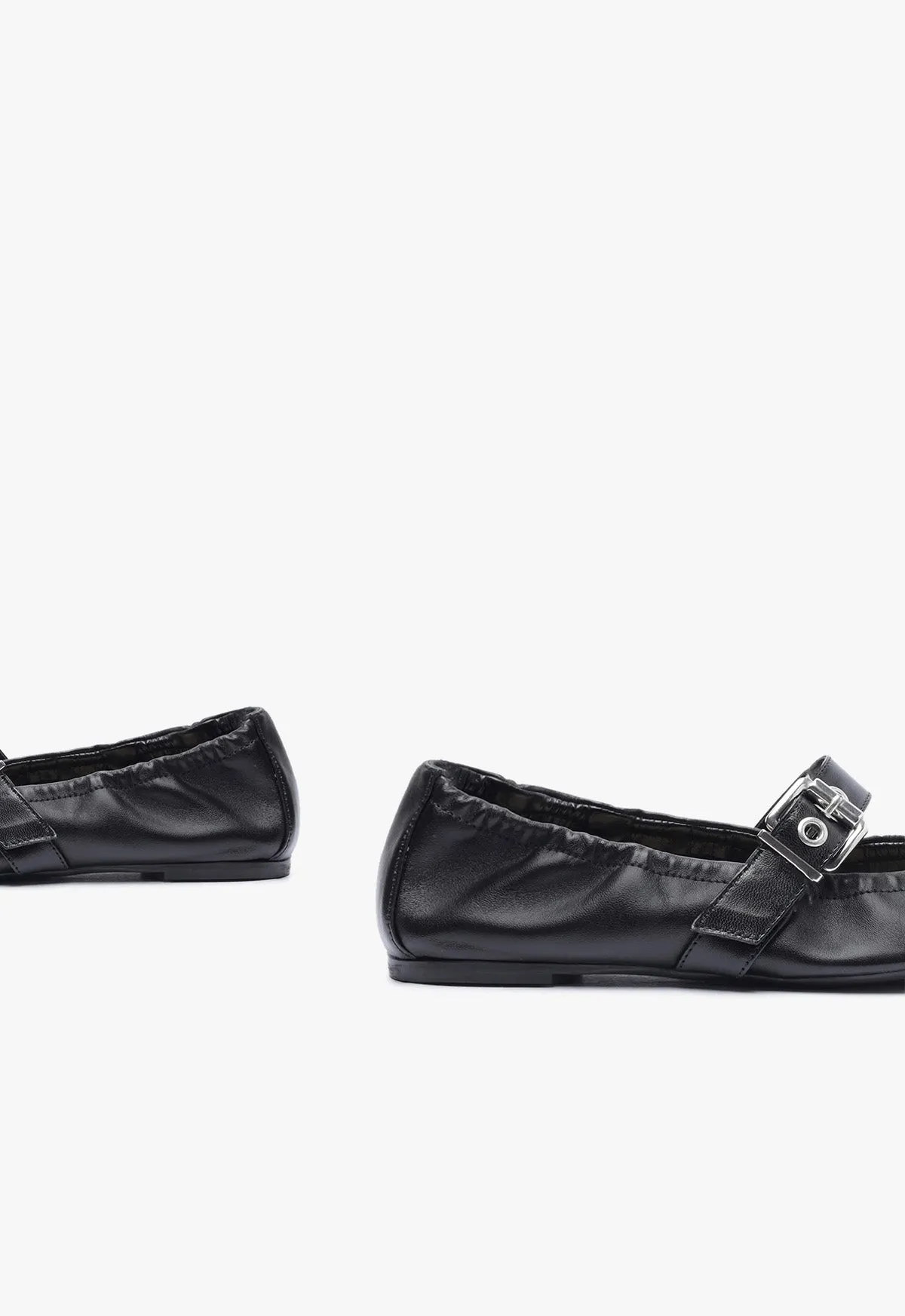 Calita Nappa Leather Flat