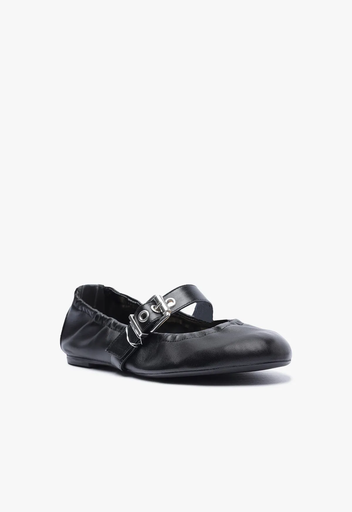 Calita Nappa Leather Flat