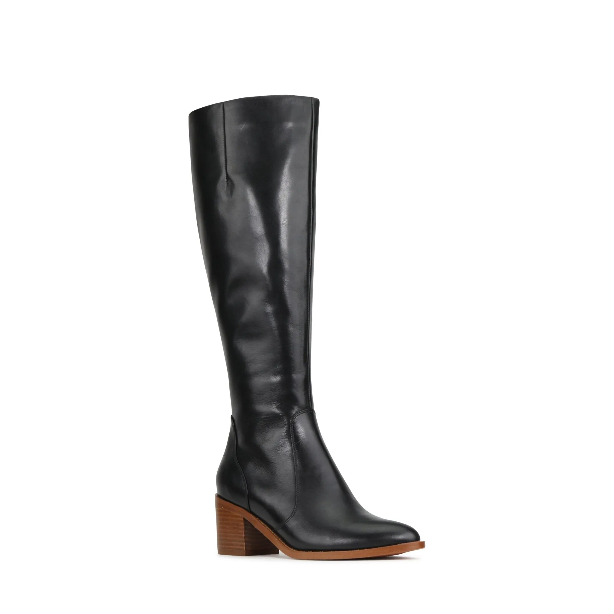 CIANNA LEATHER LONG BOOTS