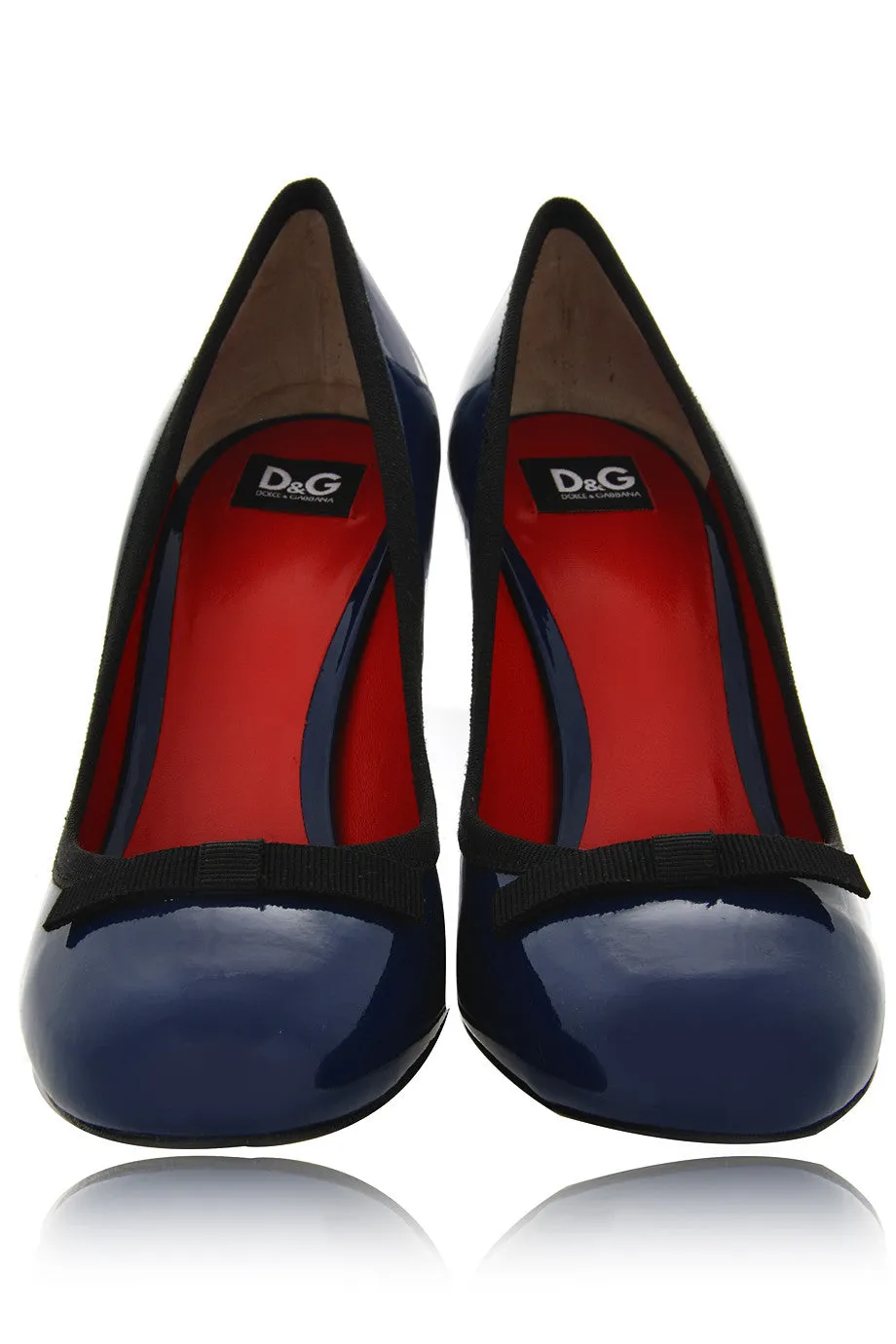 Dolce & Gabbana DECOLLETTE VERNICE Blue Pumps