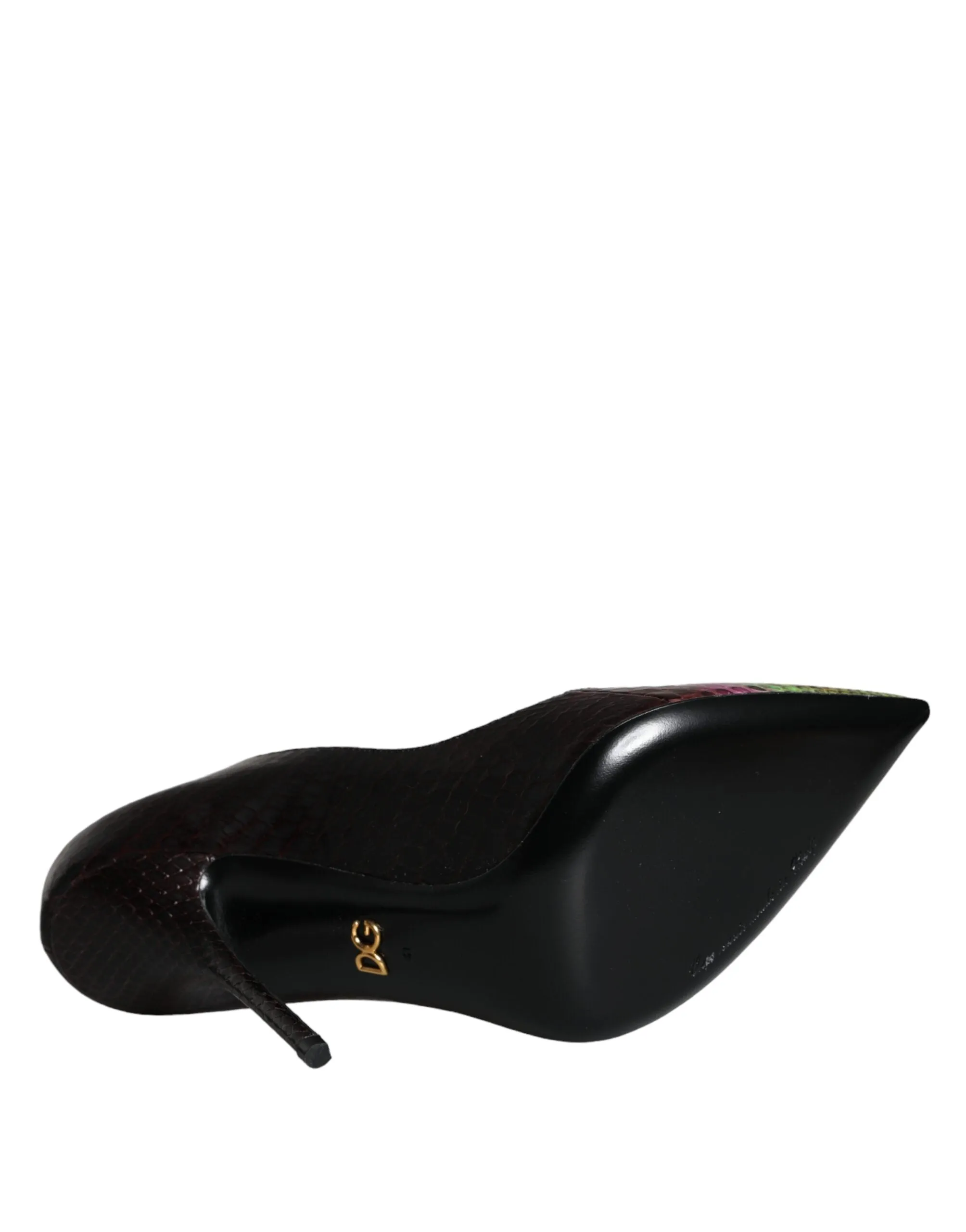 Dolce & Gabbana Exotic Leather Heeled Pumps