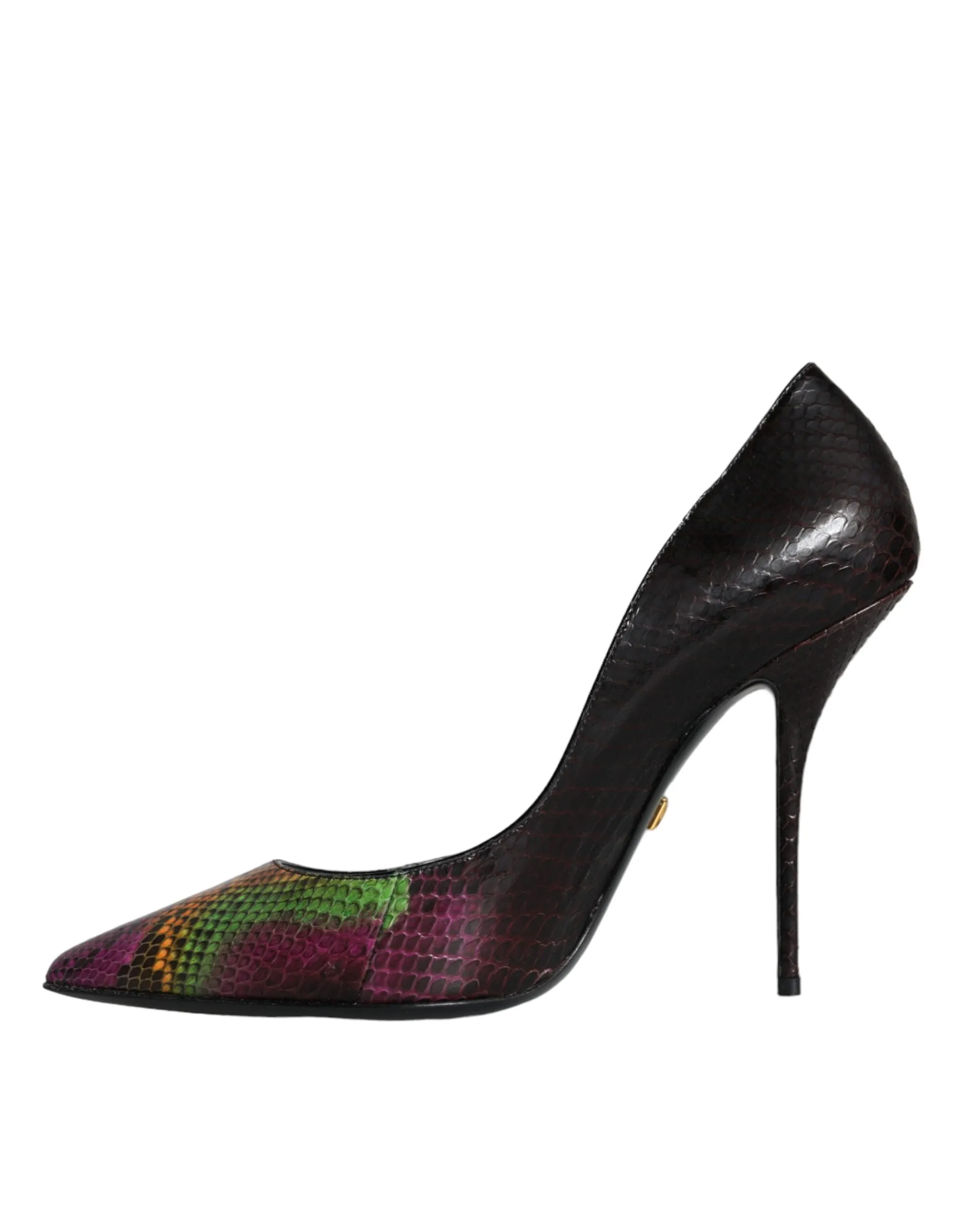 Dolce & Gabbana Exotic Leather Heeled Pumps