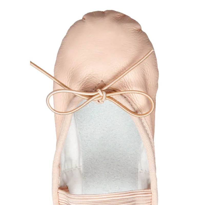 Flo Dancewear Leather Ballet Shoe - Pink