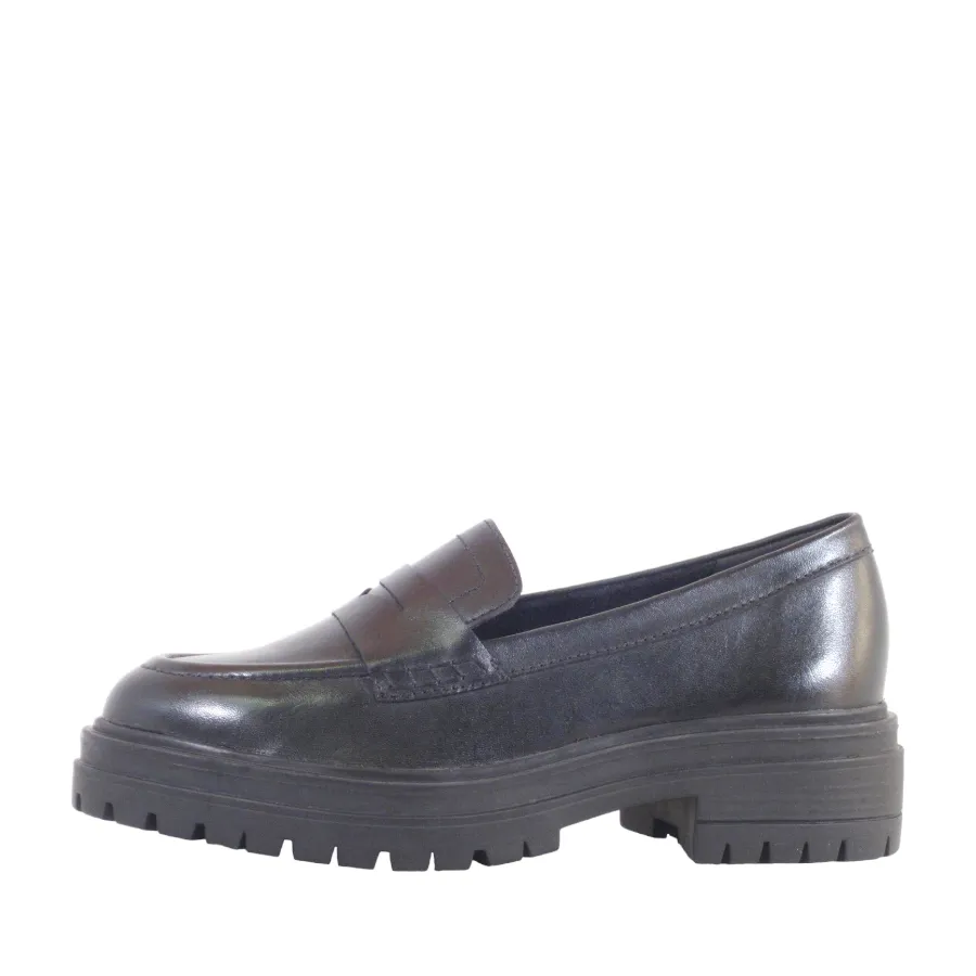 Giana Lug-Sole Penny Loafers