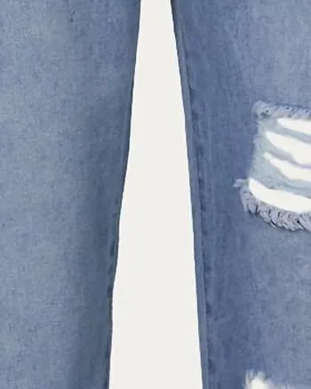 High-Rise Straight-Leg Jeans in Light Wash | Light Wash