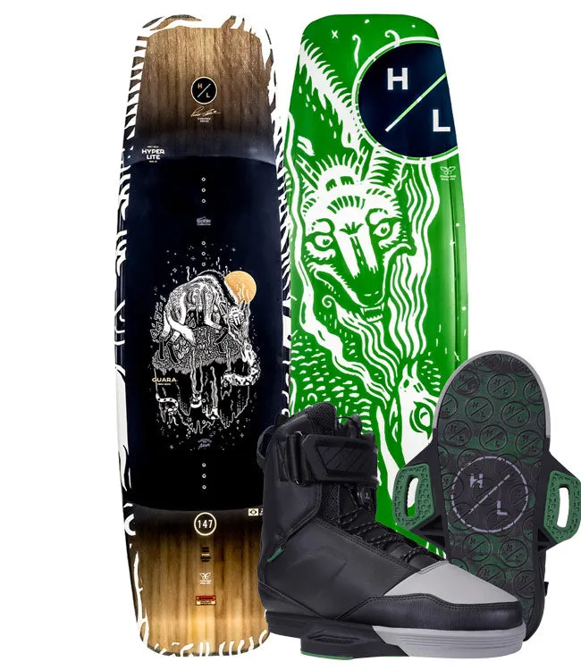 Hyperlite Guara Cable Wakeboard Package with Scout Boots (2025)