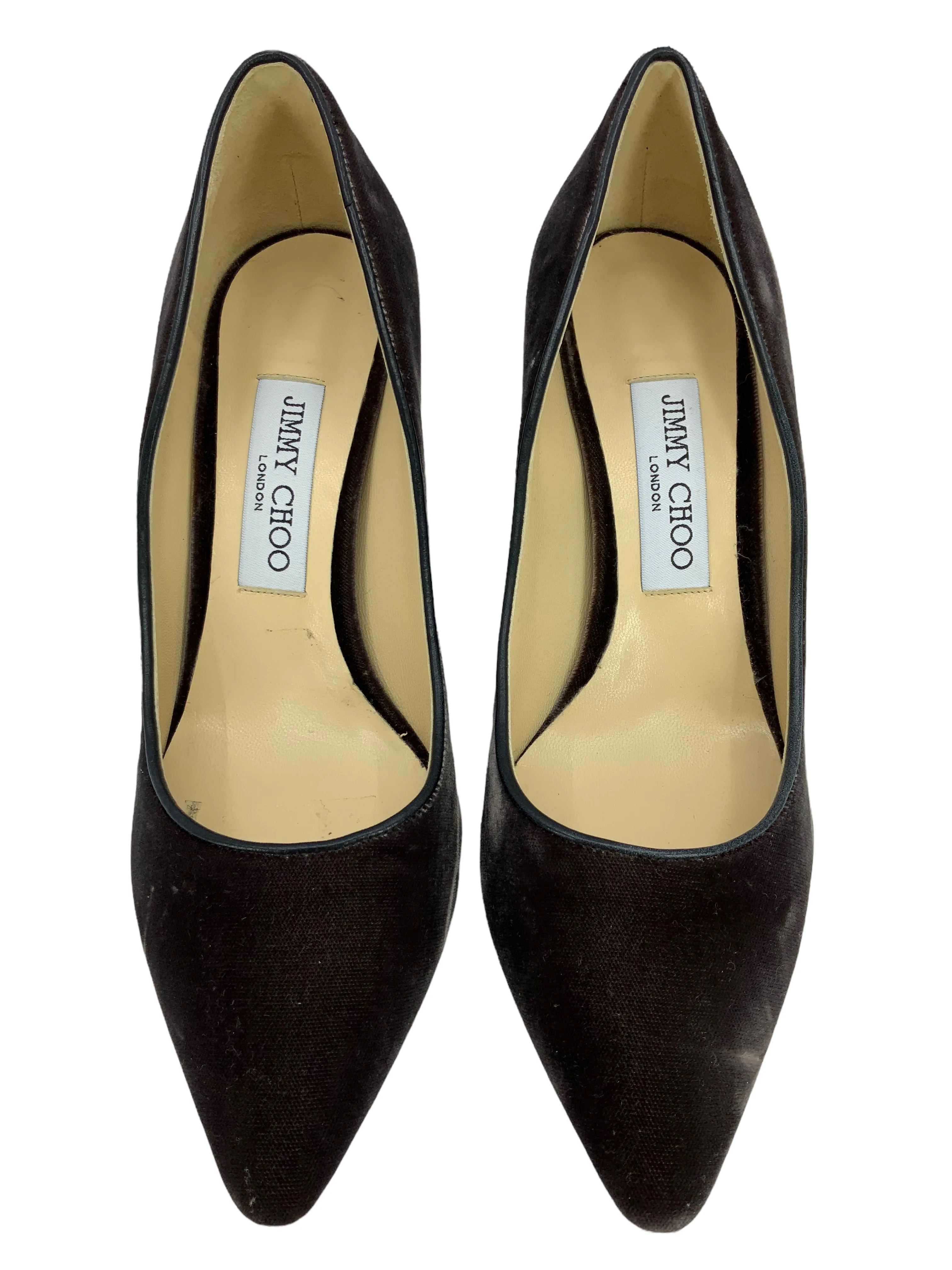 Jimmy Choo Romy Velvet Pumps Size 8.5