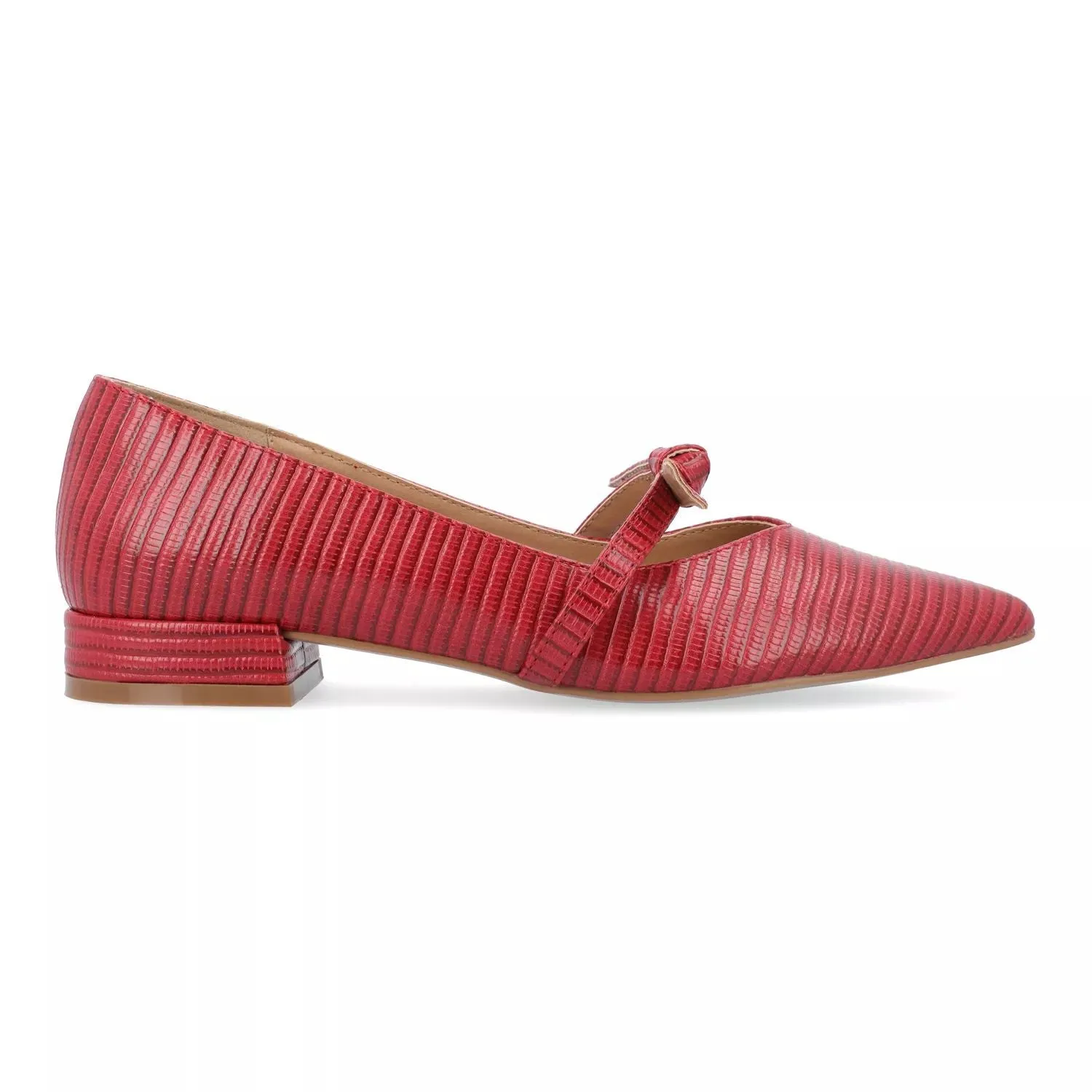 Journee Collection Cait Journee Collection Women's Flat Shoes, Red