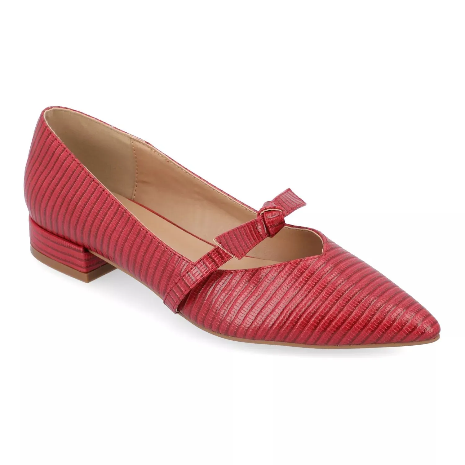 Journee Collection Cait Journee Collection Women's Flat Shoes, Red