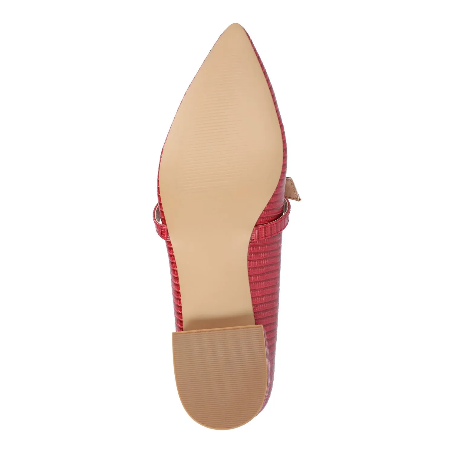 Journee Collection Cait Journee Collection Women's Flat Shoes, Red