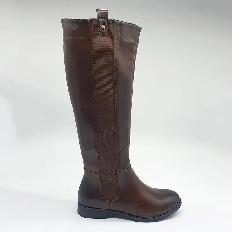 Madison Yentl Rider Boot - Chocolate