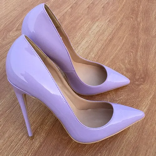 Purple Classic Pumps Shoes