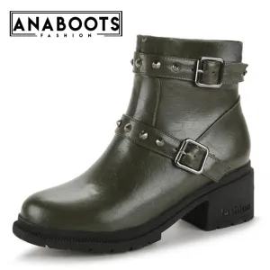 Retro Martin Winter Ankle Boots