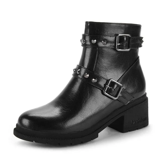 Retro Martin Winter Ankle Boots