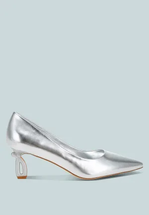 Tagetes Metallic Fantasy Heel Pumps