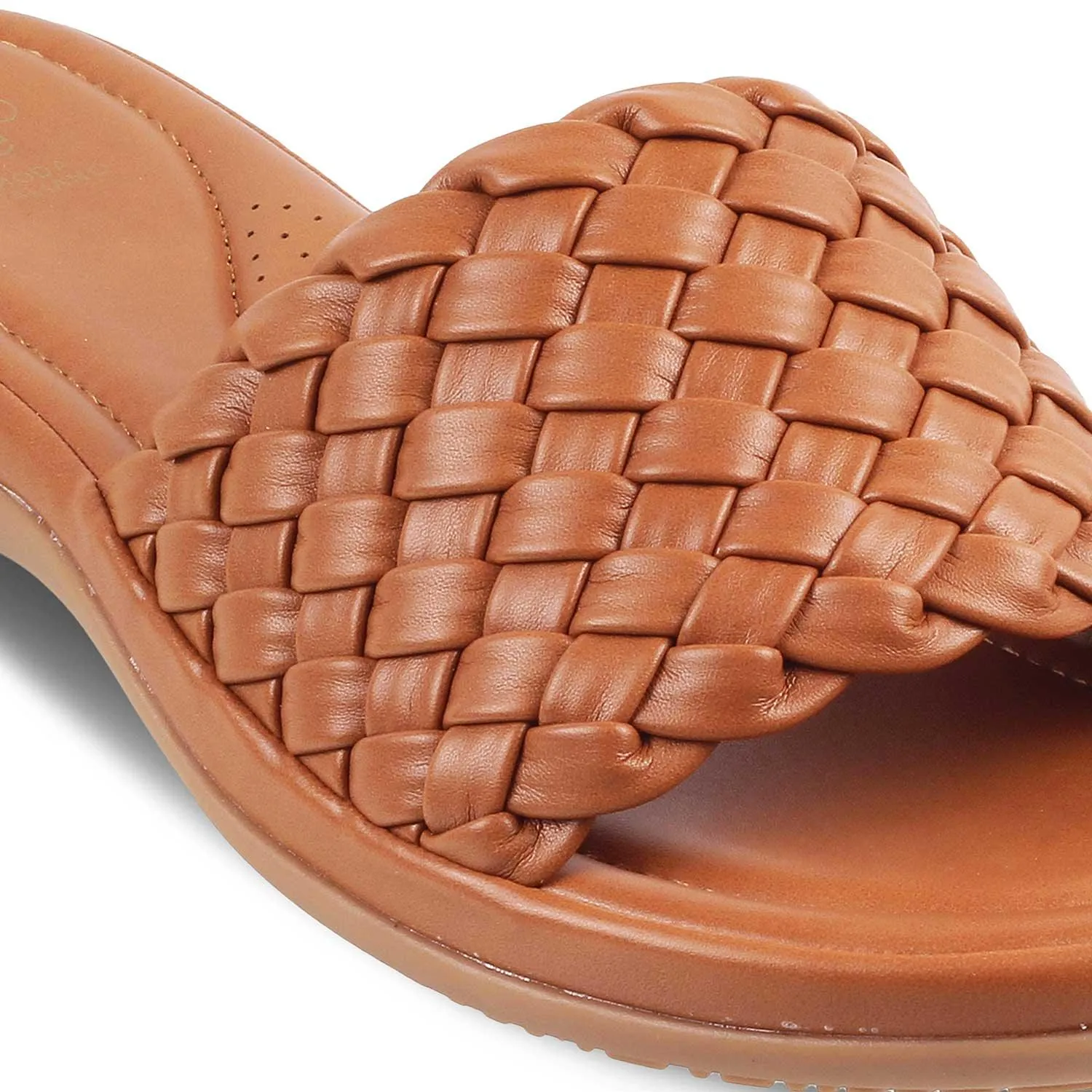 The Napoli Tan Women's Casual Flats Tresmode