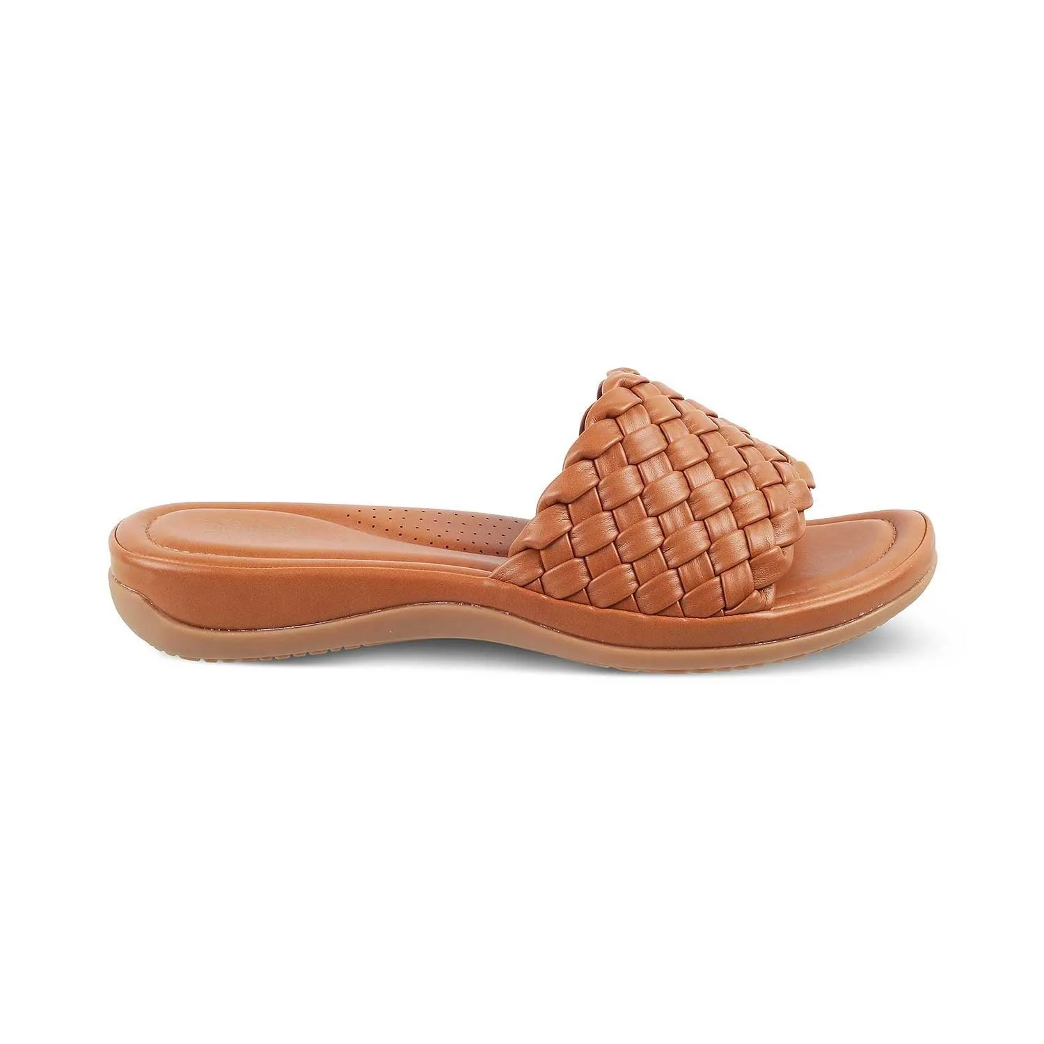 The Napoli Tan Women's Casual Flats Tresmode