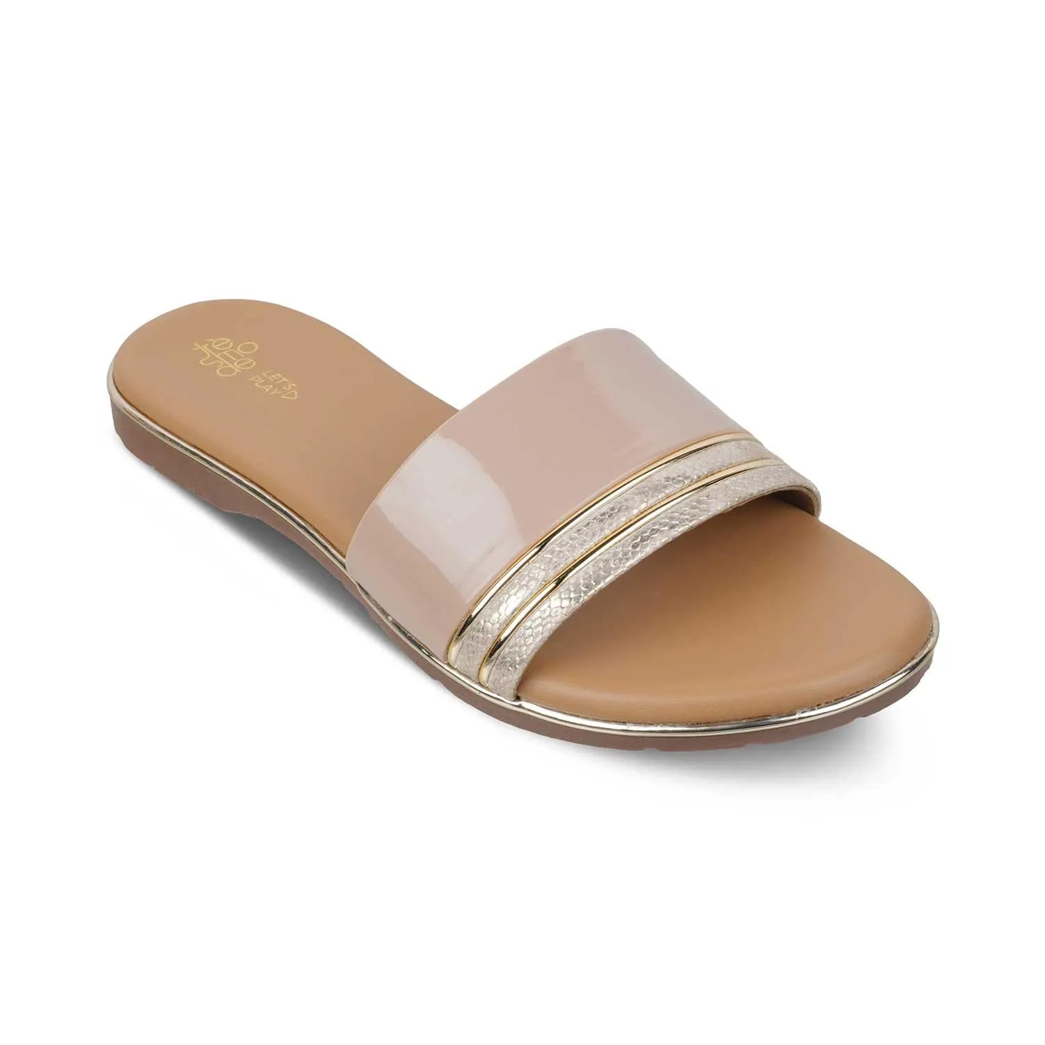 The Sidney Beige Women's Casual Flats Tresmode