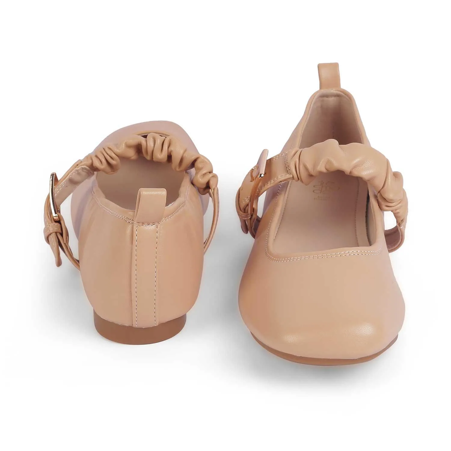 Tresmode Ballet Beige Women's Casual Ballerinas