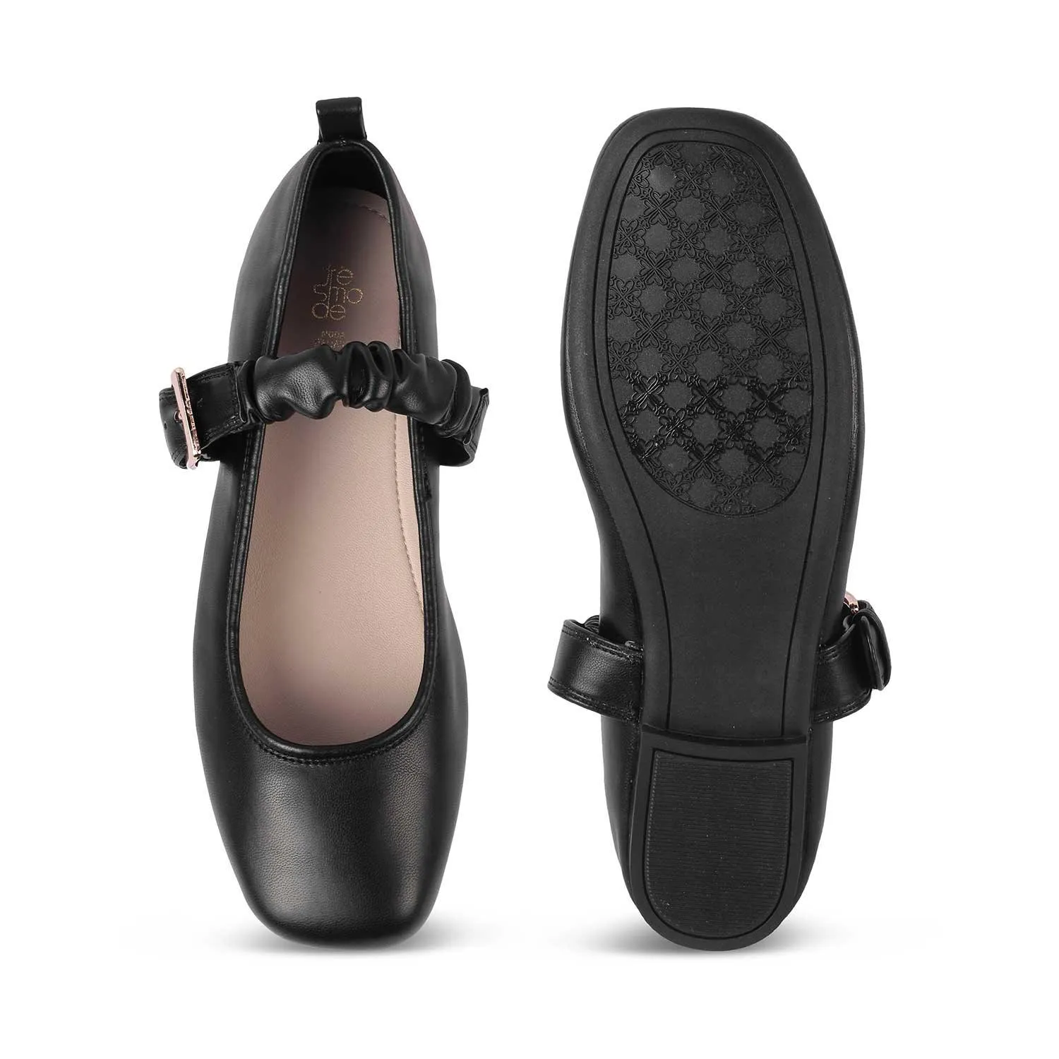 Tresmode Ballet Black Women's Casual Ballerinas