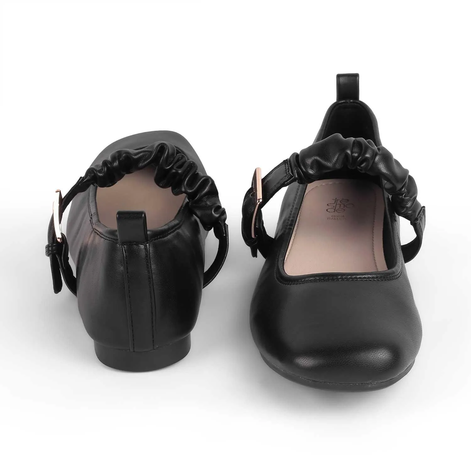 Tresmode Ballet Black Women's Casual Ballerinas