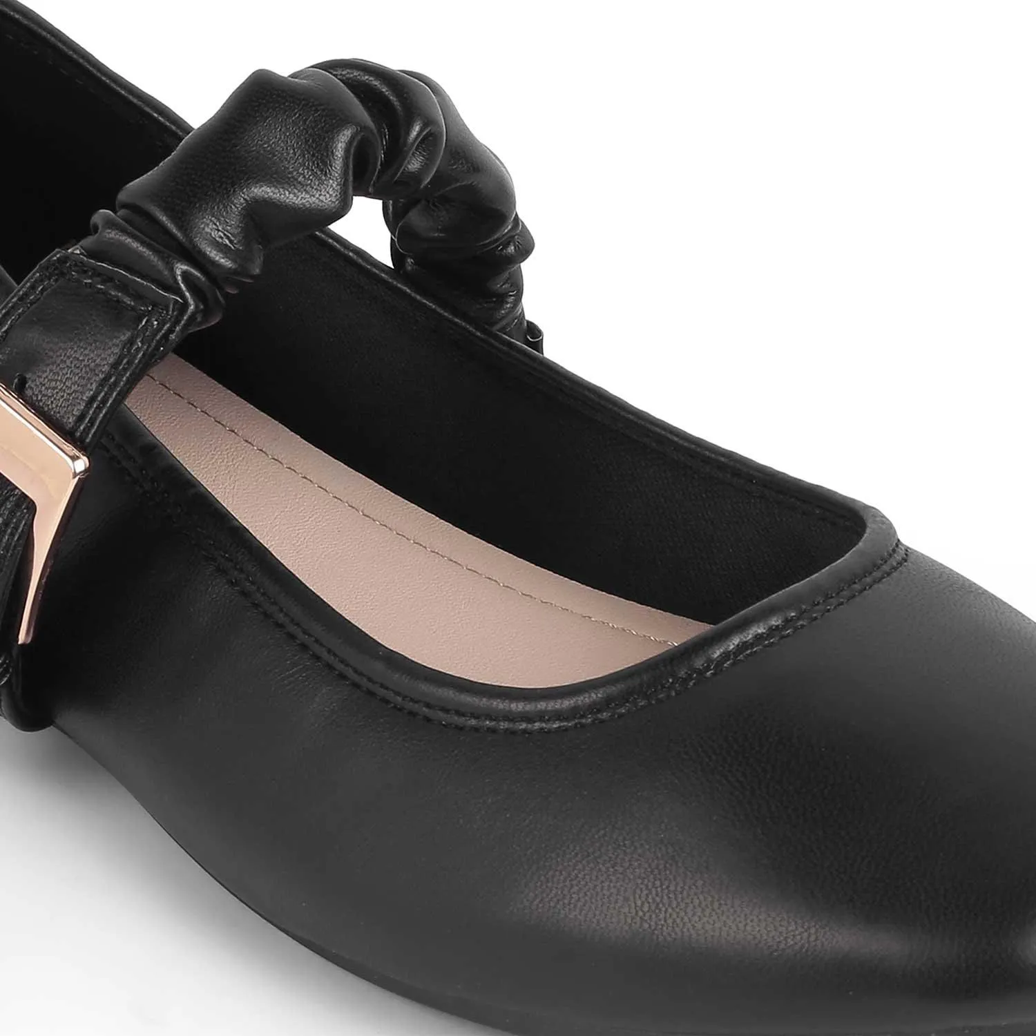 Tresmode Ballet Black Women's Casual Ballerinas