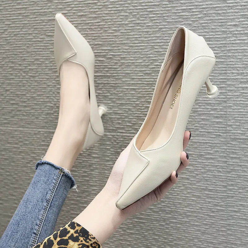 Women's High Heels Pointed Toe Stiletto Heel Pumps