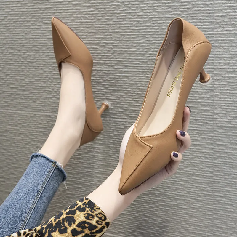 Women's High Heels Pointed Toe Stiletto Heel Pumps